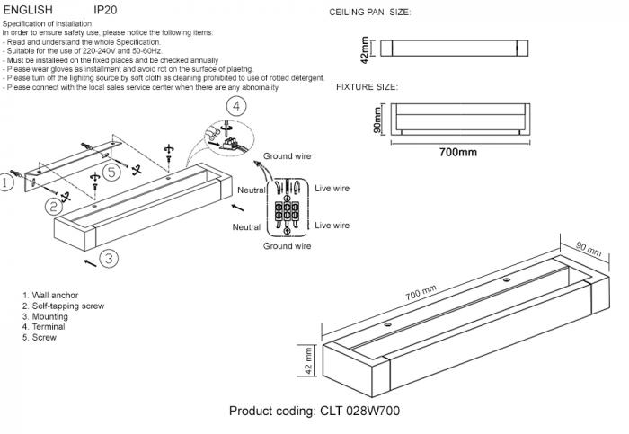 Crystal LuxCLT 028W700 BL