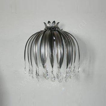 Euro Lamp Art ER-1084/01AP argento nero-12